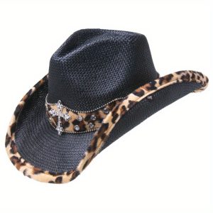 Winslow Straw Western Drifter Cowboy Hat