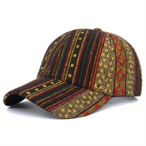 Bohemian Baseball Cap - Lightweight, Sun-Protective & Stylish for Outdoor Activities