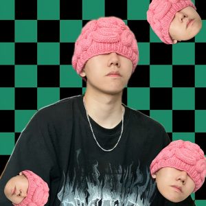 Funny Brain Y2K Beanie Trendy Hip Hop Unisex Knit Hats Elastic Skull Cap Warm Beanies For Women & Men